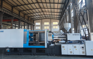 Daya Machinery injection molding machine in operation